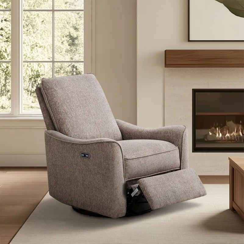 INK+IVY Cameron Power Recliner 3-in-1 with Swivel, Glider, Charging Station