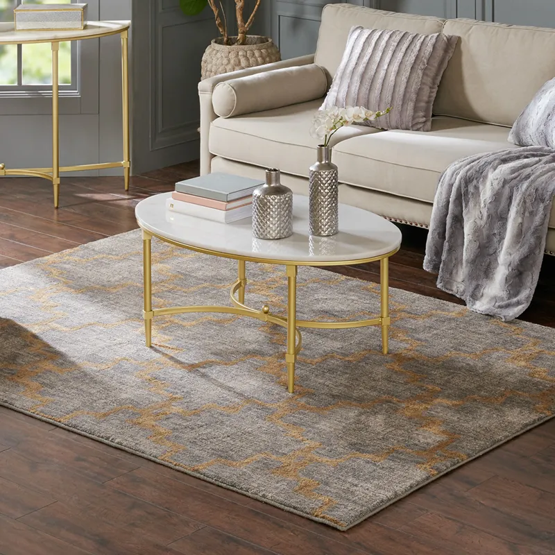 Bordeaux Coffee Table - White/Gold