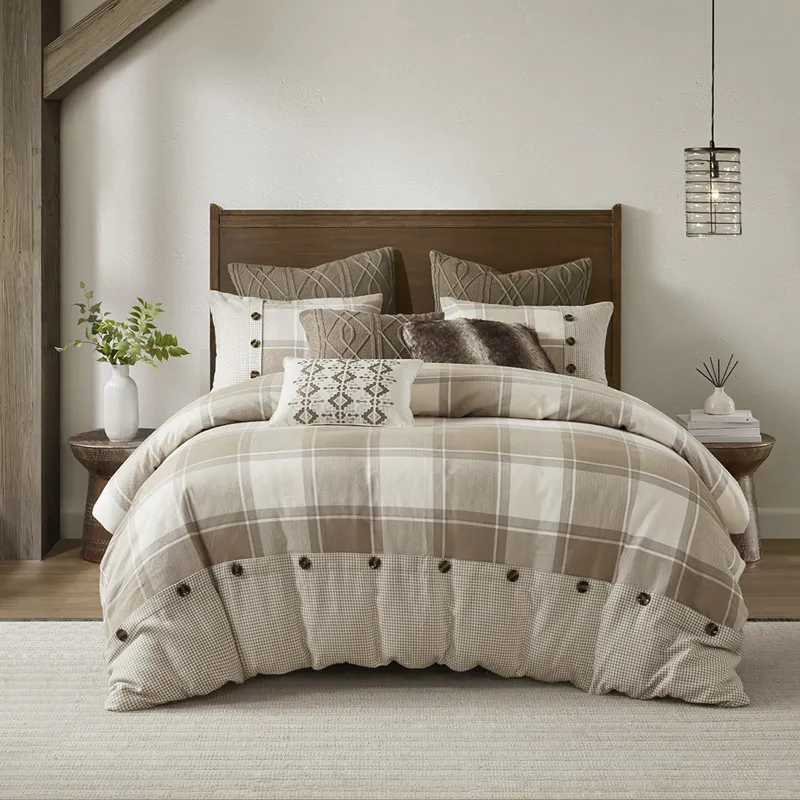 Madison Park Signature Urban Cabin Cotton Jacquard Comforter Set