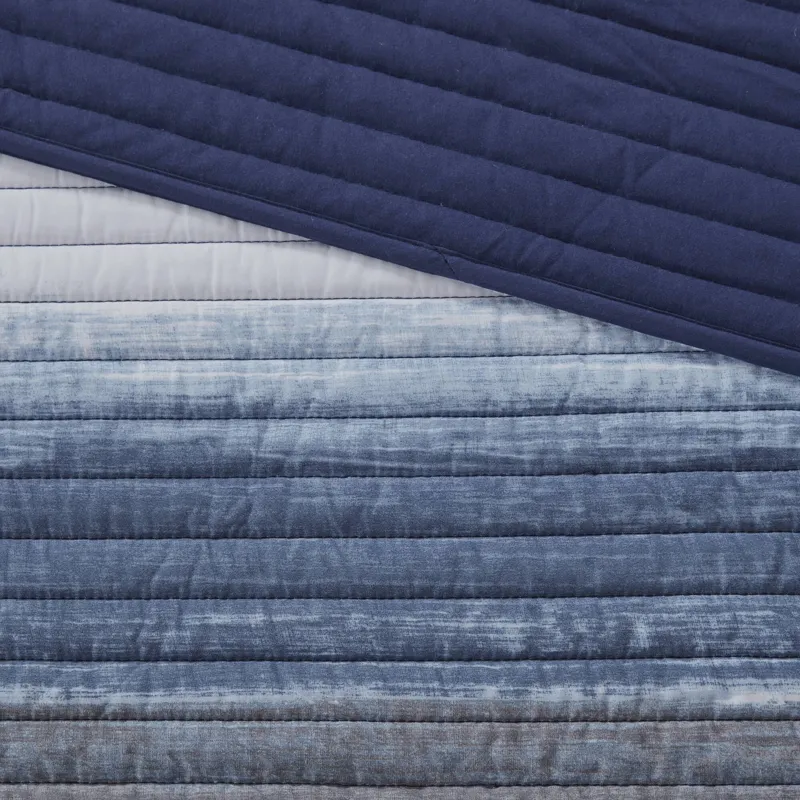 Madison Park Essentials Saben Quilt Set with Cotton Bed Sheets