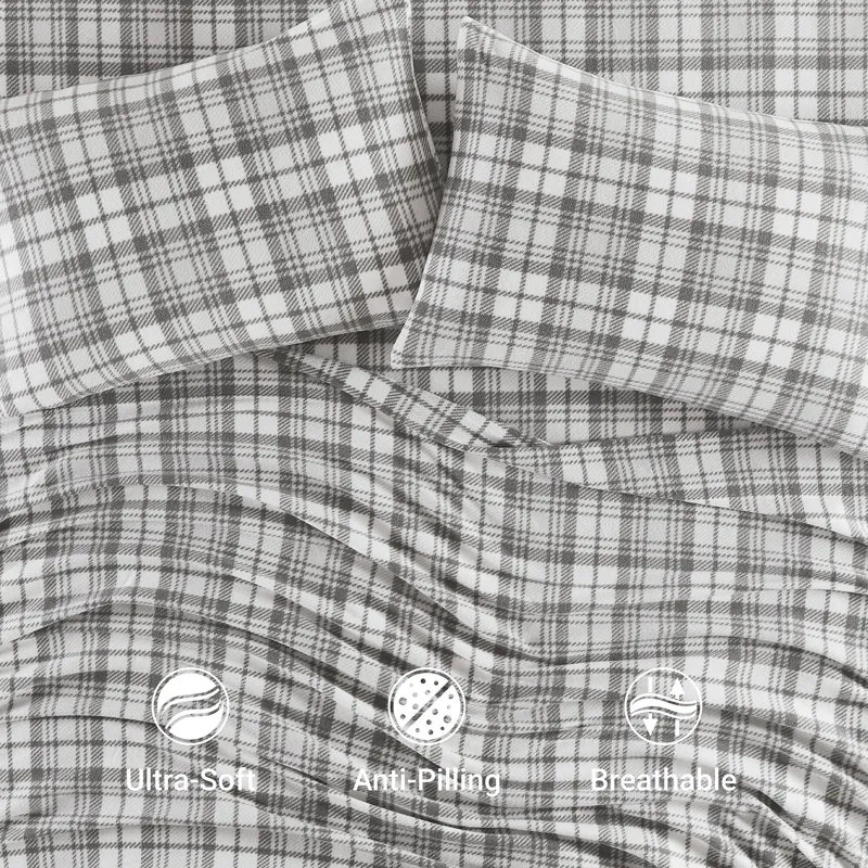 True North by Sleep Philosophy Micro Fleece Sheet Set