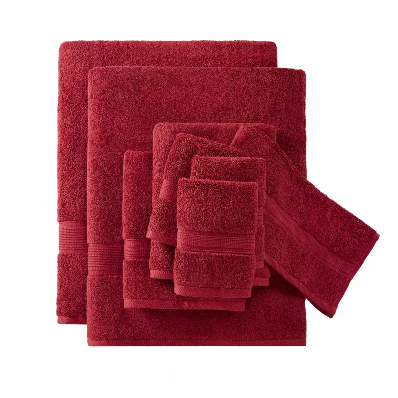 Madison Park Signature 800GSM 100% Cotton 8 Piece Towel Set