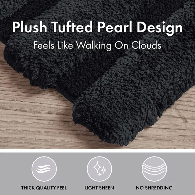 Madison Park Tufted Pearl Channel Rug