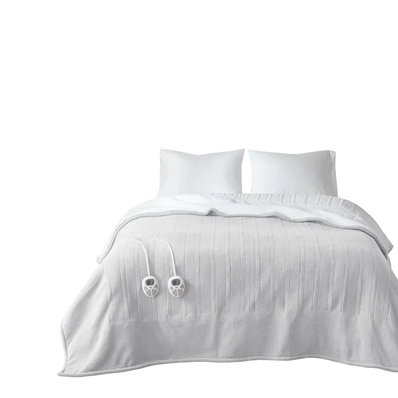 Serta Fleece to Sherpa Heated Blanket