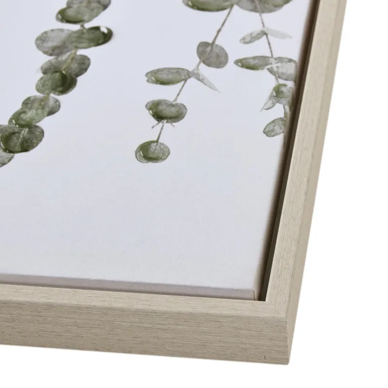 INK+IVY Botanical Waterfall Eucalyptus 2-piece Framed Canvas Wall Decor Set - Green
