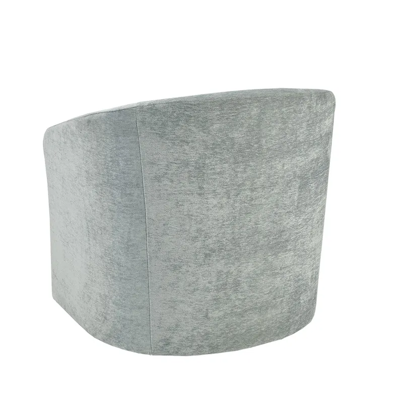 Amber Swivel Chair - Light Blue