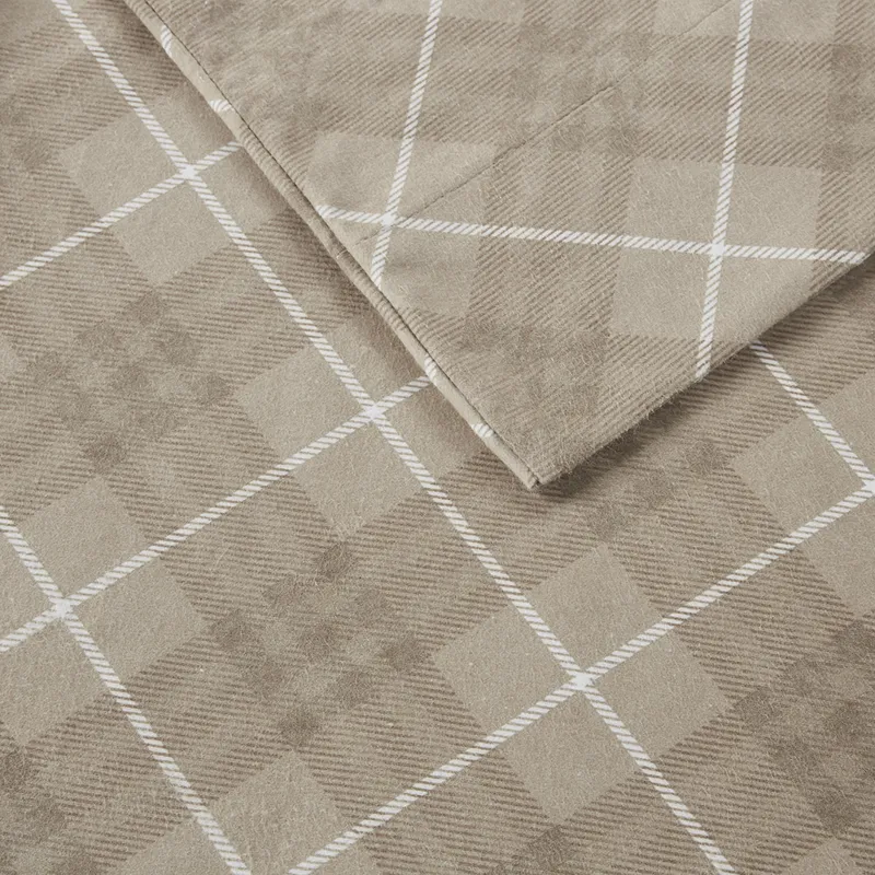 True North by Sleep Philosophy Cozy Cotton Flannel Printed Sheet Set