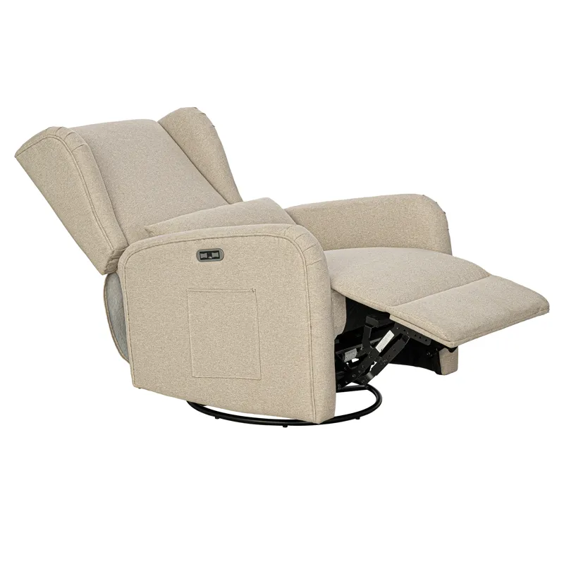 Candace Power Recliner - Beige