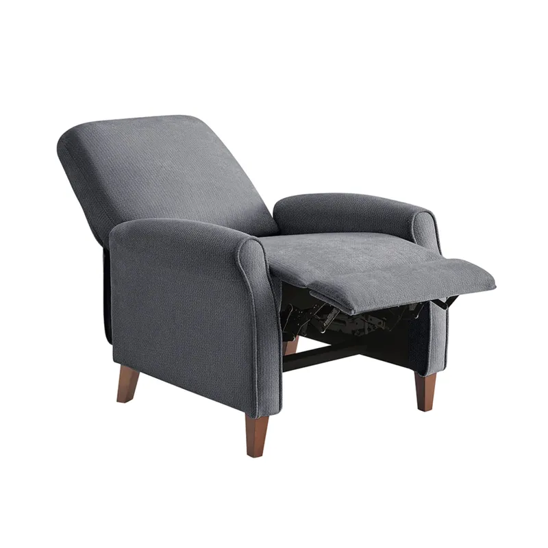 Madison Park Marena Upholstered Manual Push Back Recliner