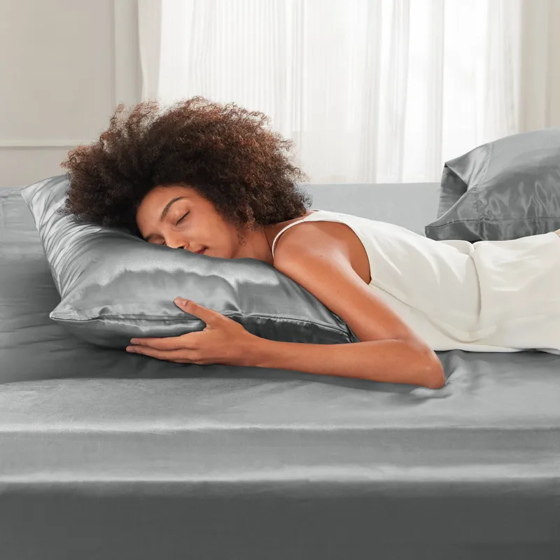 Madison Park Essentials Satin Luxury Sheet Set
