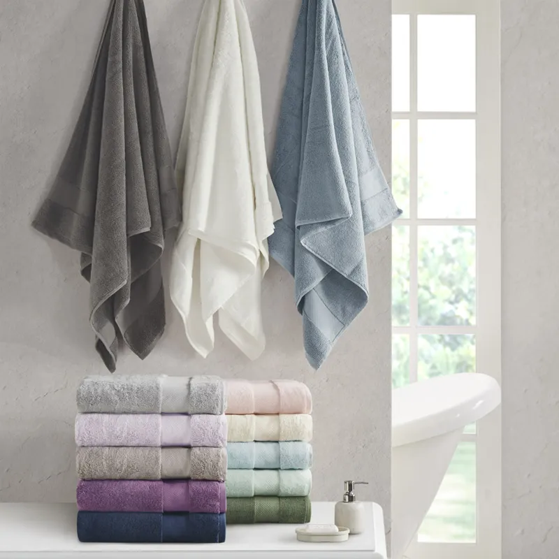 Madison Park Signature Turkish Cotton 6 Piece Bath Towel Set
