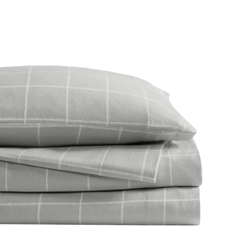 True North by Sleep Philosophy Cozy Cotton Flannel Printed Sheet Set