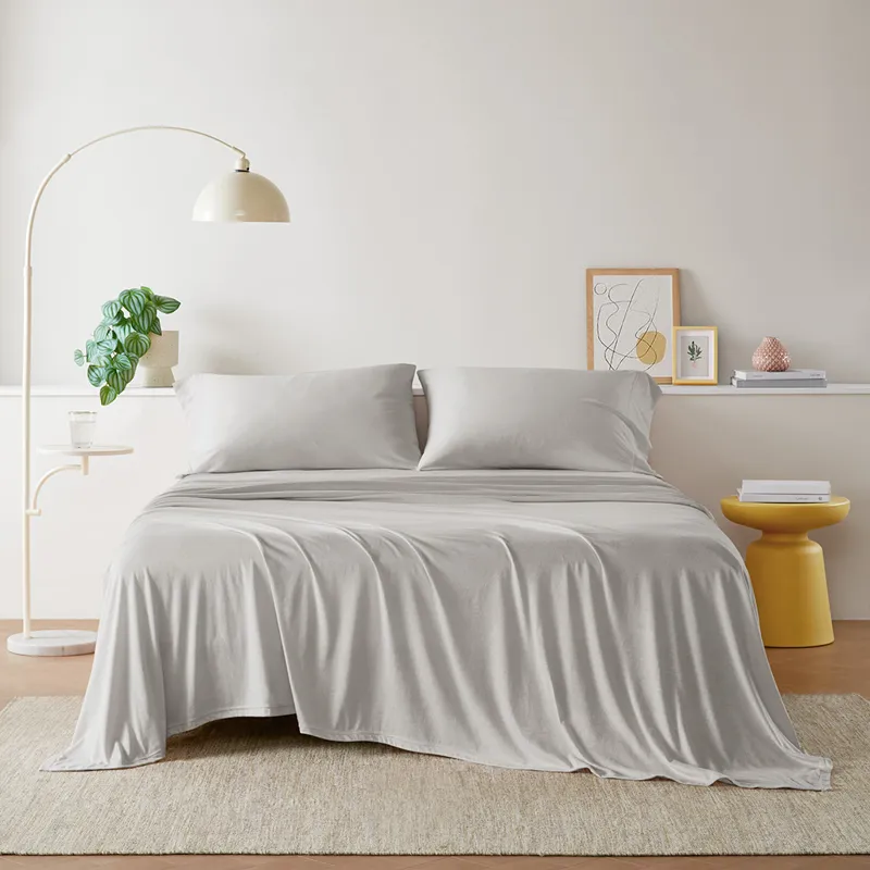 Intelligent Design Cotton Blend Jersey Knit All Season Sheet Set
