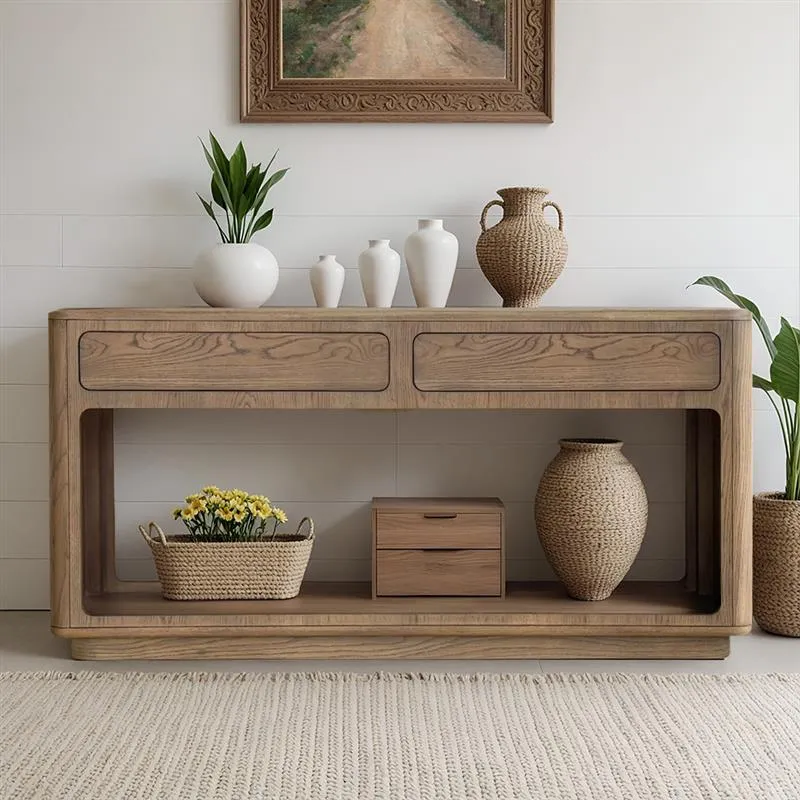 Chapel Hill Emil Console Table - Driftwood