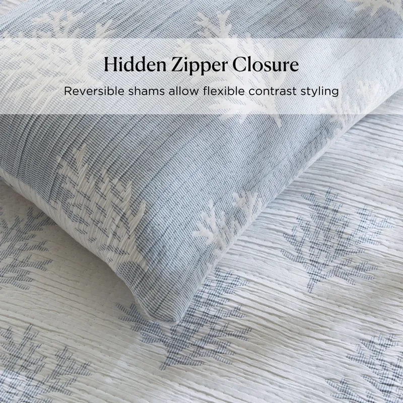 Harbor House Blue Mia Coral 3 Piece Quilt Mini Set