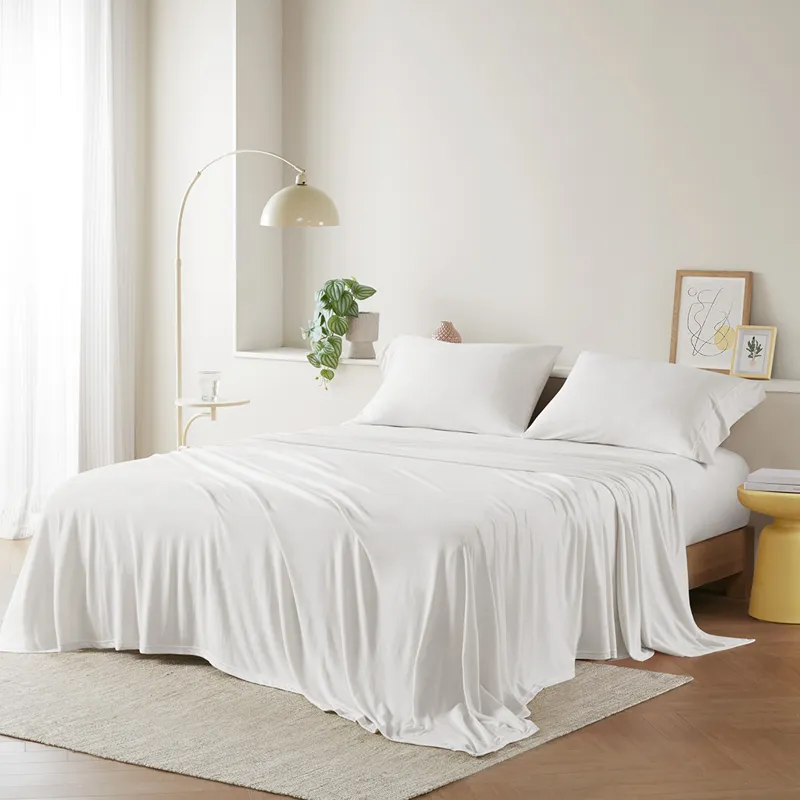 Intelligent Design Cotton Blend Jersey Knit All Season Sheet Set
