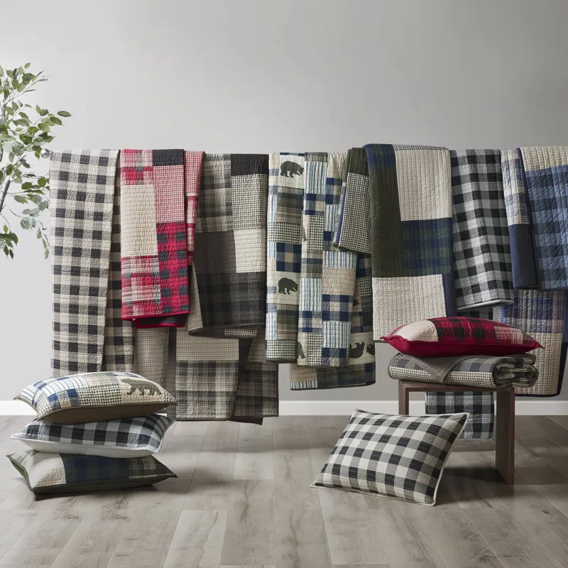 Woolrich Winter Hills Oversized Cotton Quilt Set