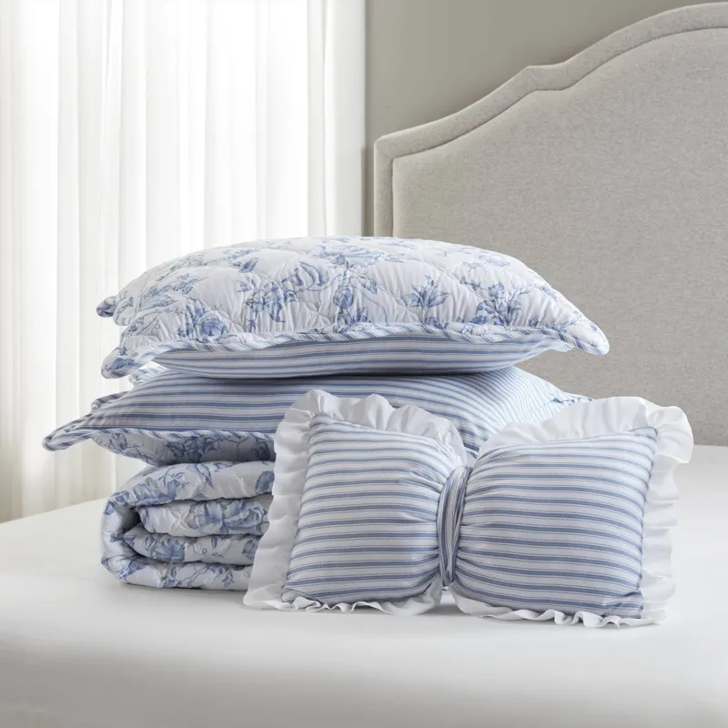 Madison Park Essentials Adele Quilt Set