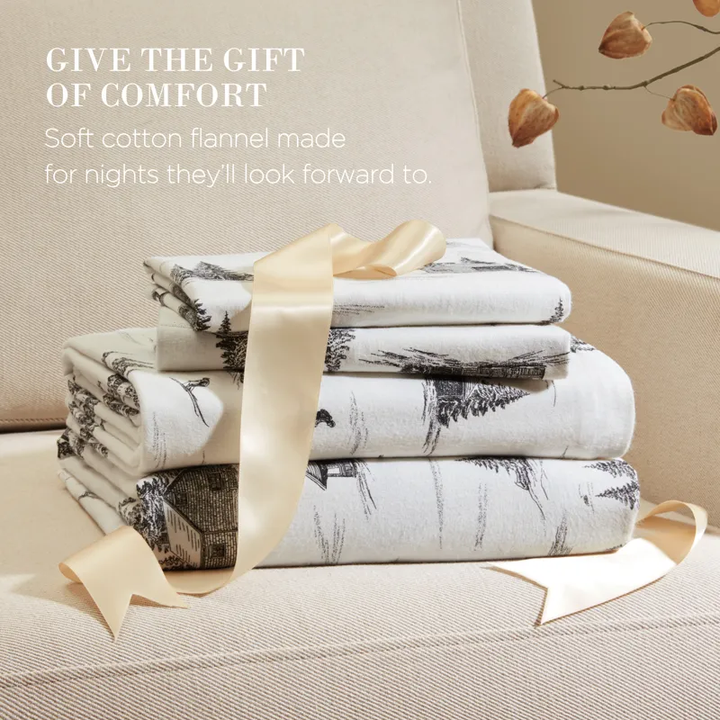 Woolrich Cotton Flannel Sheet Set