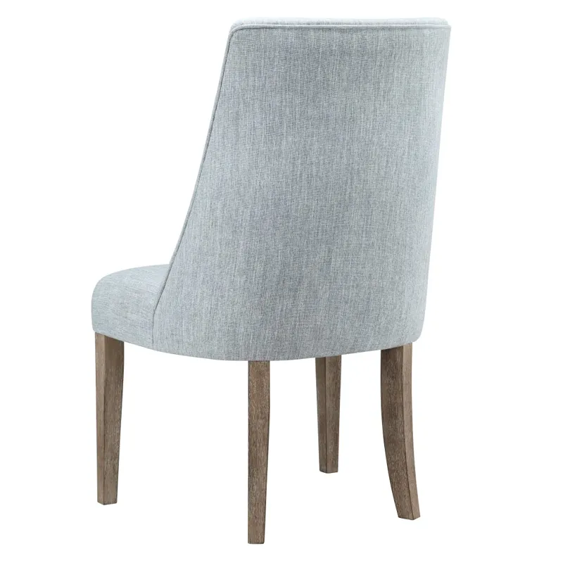 Winfield Upholstered Dining chair Set of 2 - Light Blue