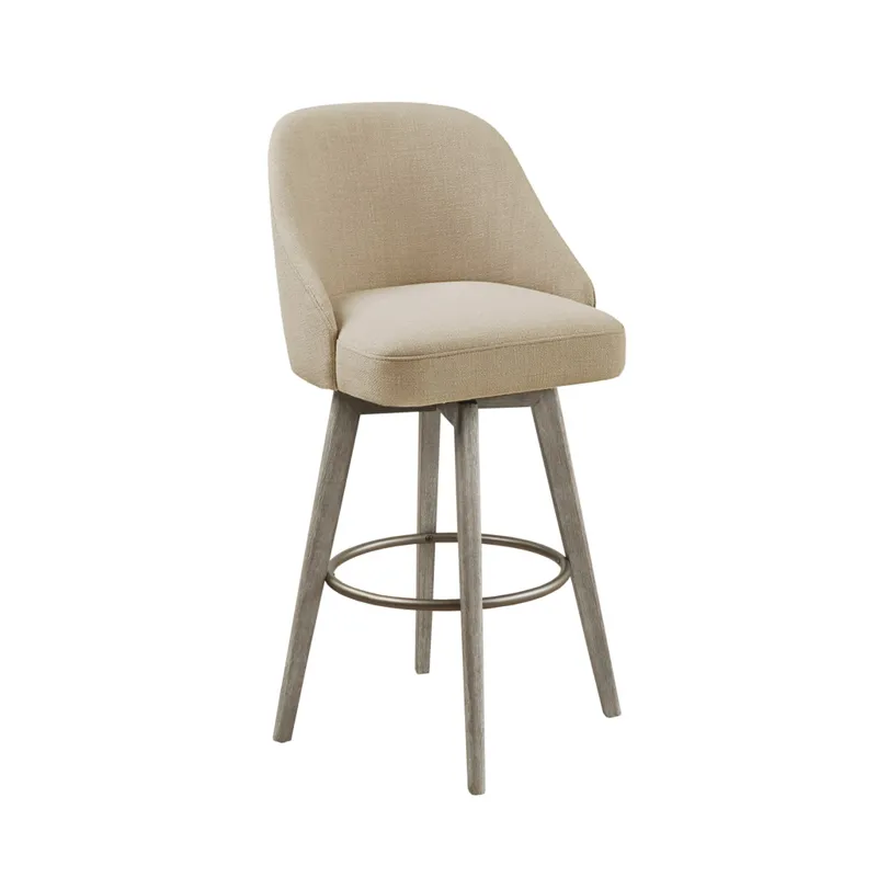 Pearce Bar Stool with Swivel Seat - Sand