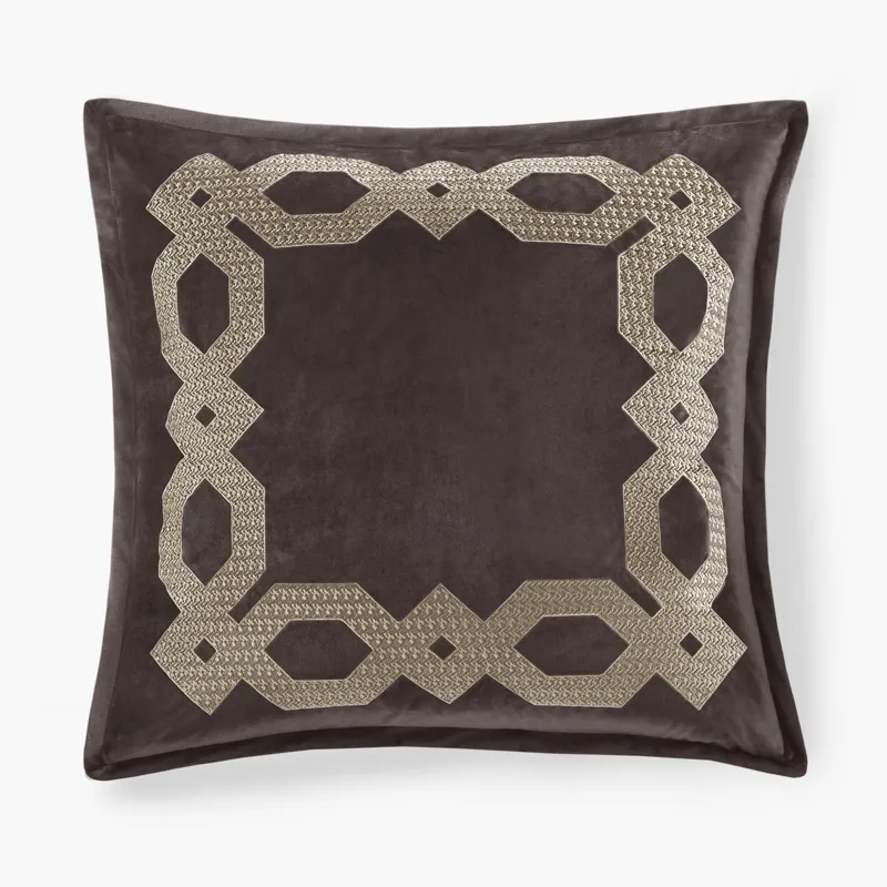 Clermont European Pillow Sham - Brown