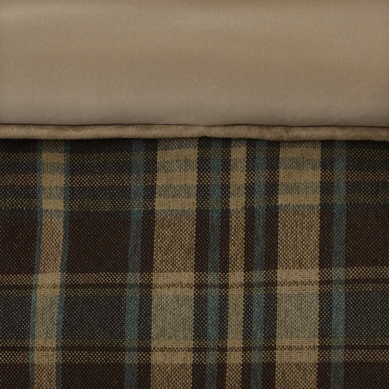 Woolrich Hadley Plaid Oversized Cozy Spun Comforter Set
