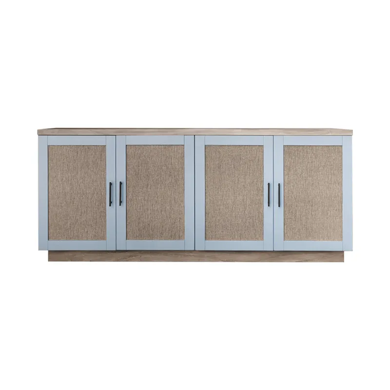 Mattie Accent Cabinet - Wheat/Grey
