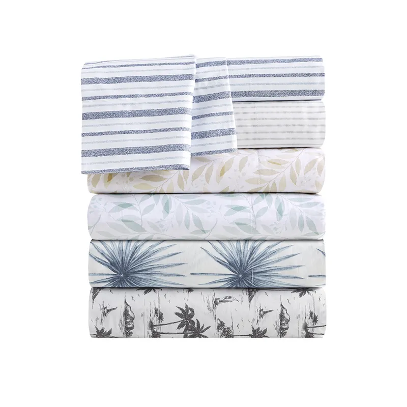 Madison Park Essentials 200 Thread Count Printed Cotton Sheet Set