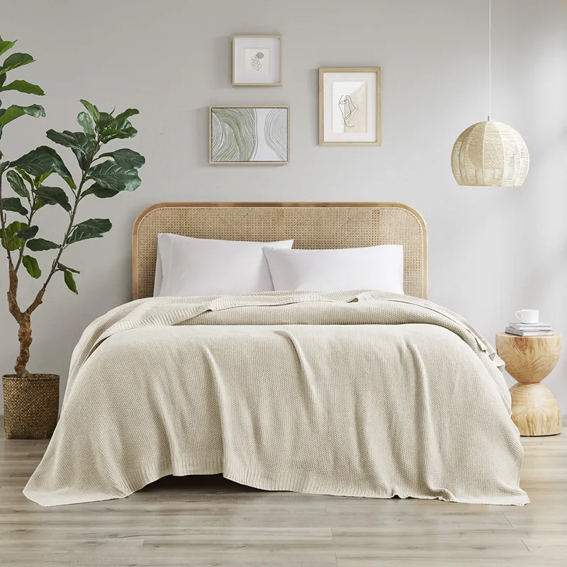 INK+IVY Bree Knit Blanket