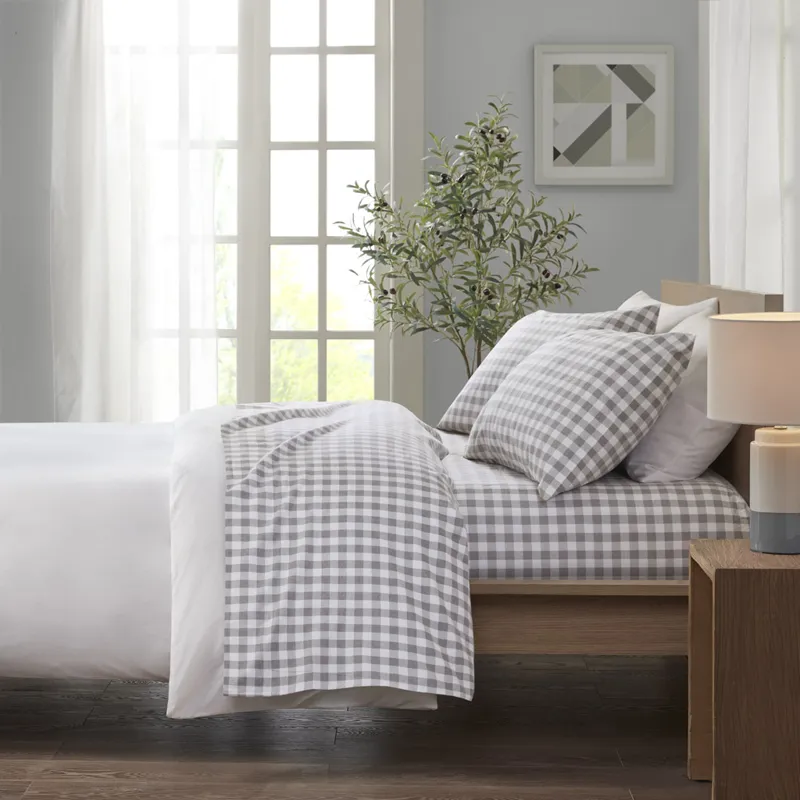 True North by Sleep Philosophy Cozy Cotton Flannel Printed Sheet Set