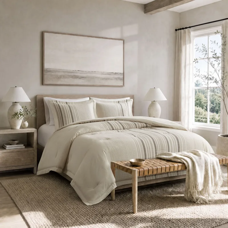 Harbor House Blue Ellery 3pcs Comforter Set