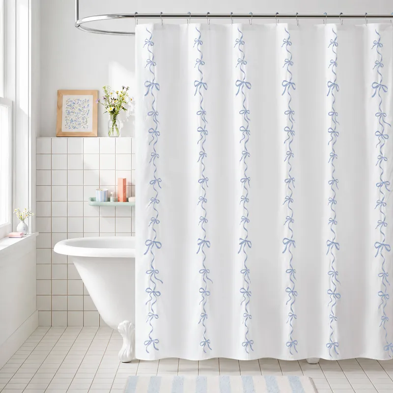Madison Park Essentials Addison Shower Curtain Set