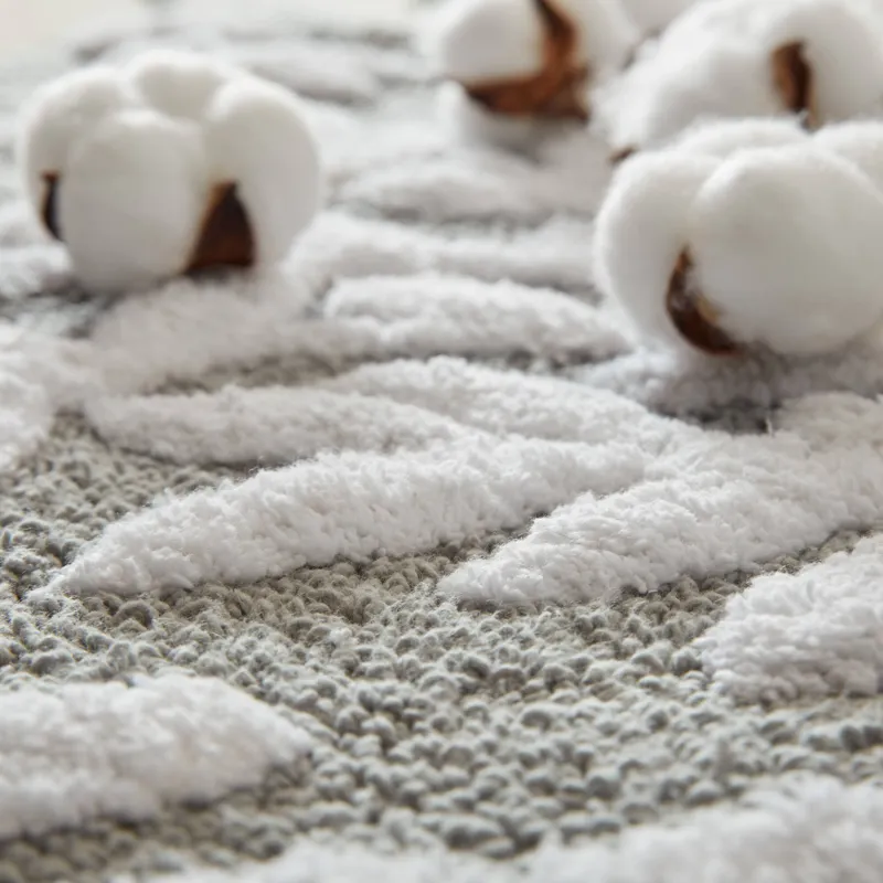 Madison Park Serene Cotton Tufted Bath Rug