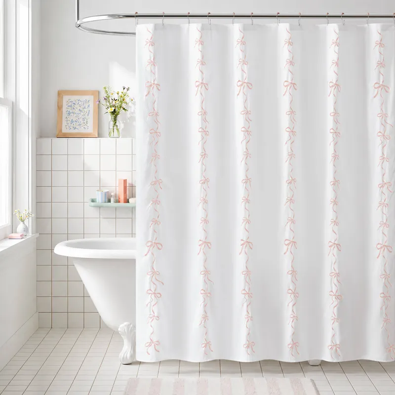 Madison Park Essentials Addison Shower Curtain Set