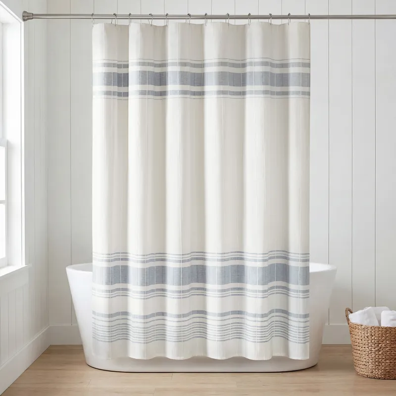 Harbor House Blue Morgan Shower Curtain