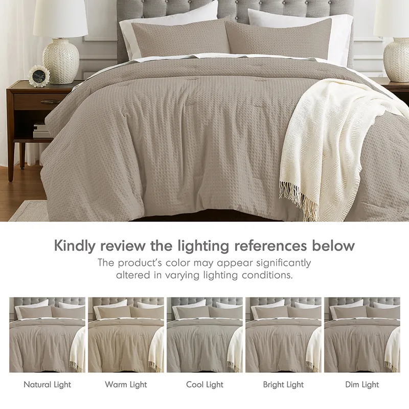 Comfort Spaces Mina Weave Comforter