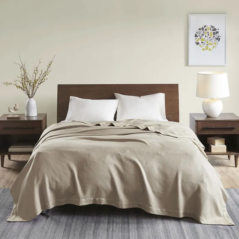 Madison Park 100% Certified Egyptian Cotton Blanket