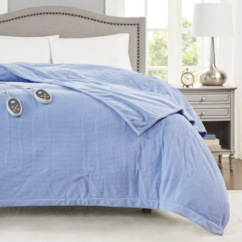 Beautyrest Electric Micro Fleece Heated Blanket