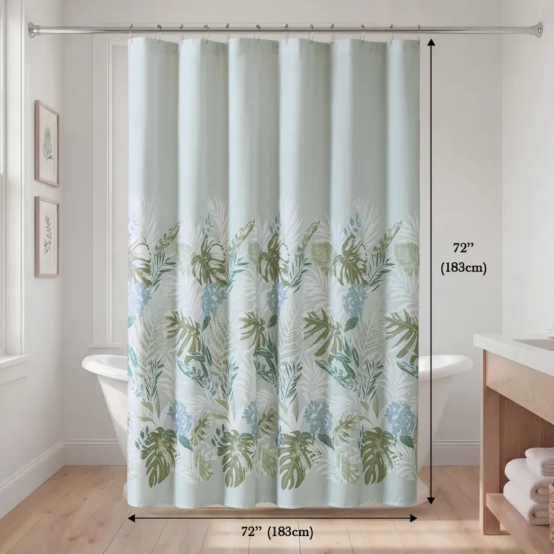 Harbor House Blue Kiawah Island Shower Curtain