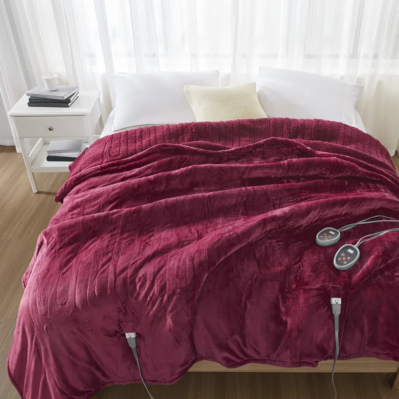 Beautyrest Heated Microlight to Berber Blanket