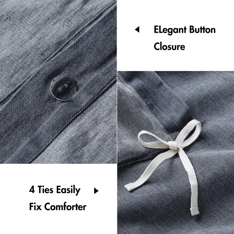 Woolrich Mckenzie Cotton Twill Washed Duvet Set