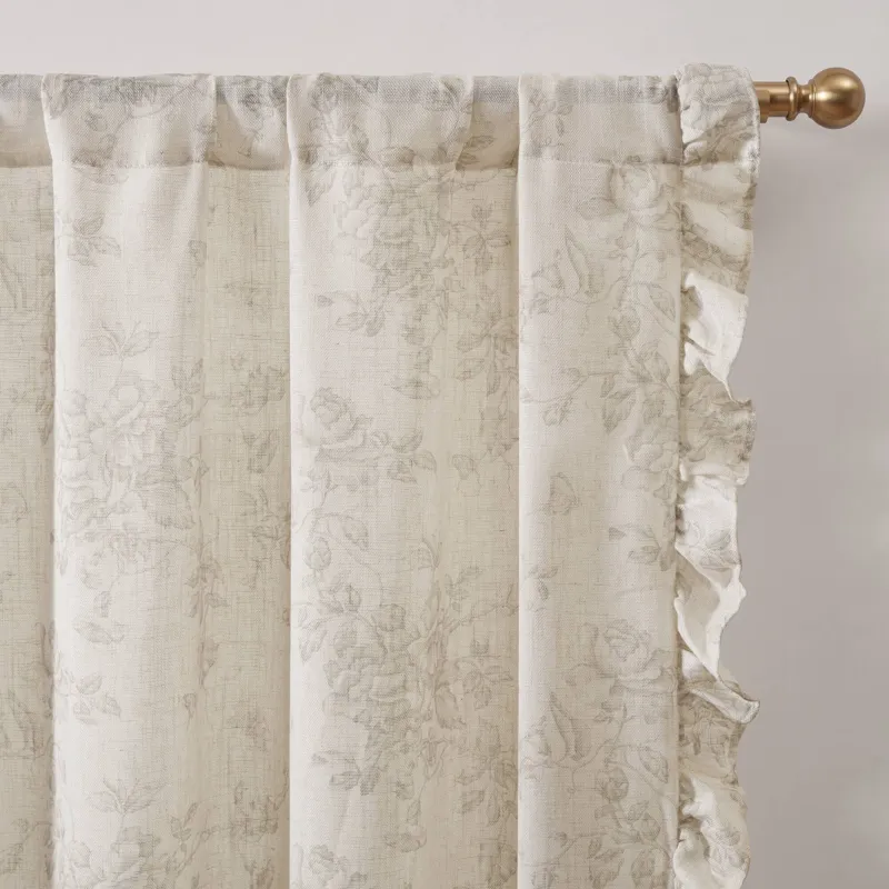 Madison Park Adele Ruffle Window Panel