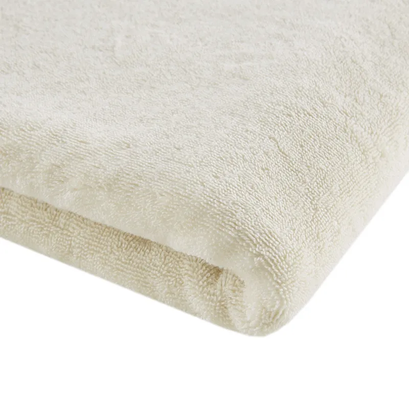 100% Cotton Bath Sheet 2 Piece Set - Natural
