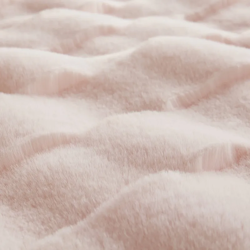 Madison Park Vivienne Faux Fur Throw