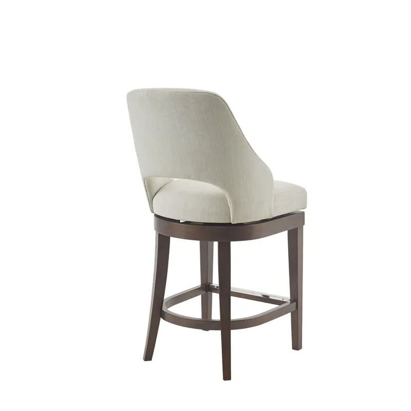 Jillian Counter Stool with Swivel Seat - Cream