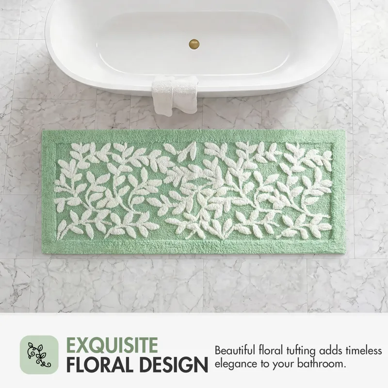 Madison Park Serene Cotton Tufted Bath Rug