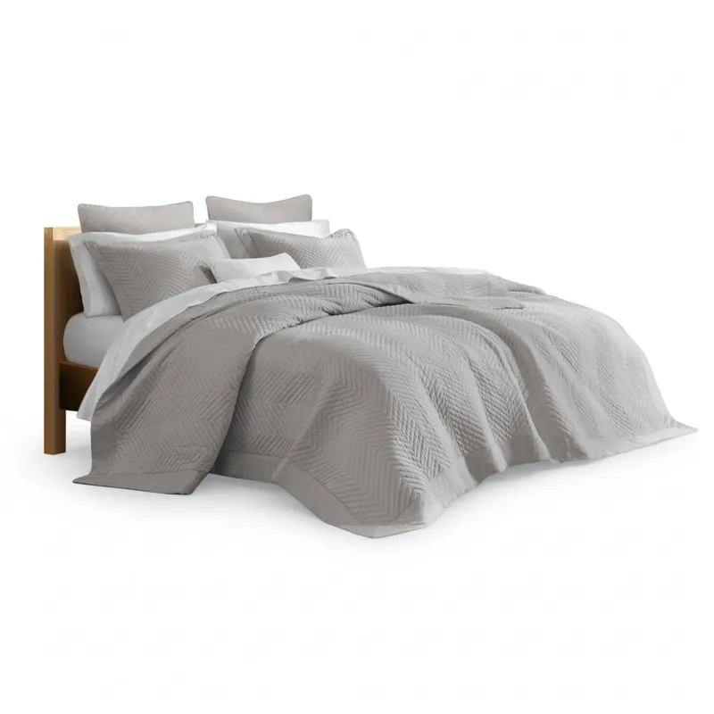 Harbor House Liam Hotel 3 Piece Cotton Quilt Set