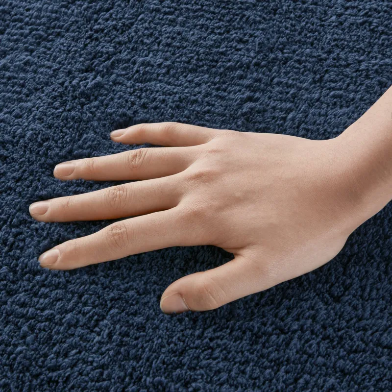Madison Park Signature Splendor 100% Cotton Tufted 3000 GSM Reversible Bath Rug