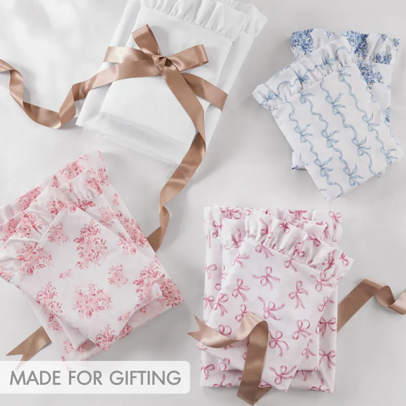 Intelligent Design Microfiber Ruffle Sheets